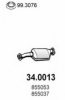 OPEL 855053 Catalytic Converter